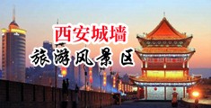 哦快艹骚逼视频中国陕西-西安城墙旅游风景区